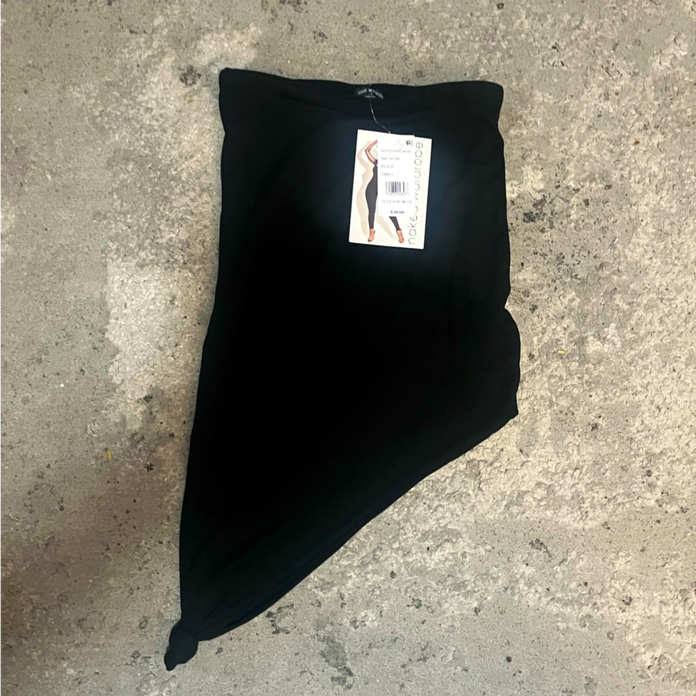 Naked Wardrobe size Small Black Skirt